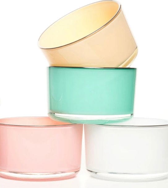 Glass Candle Bowl