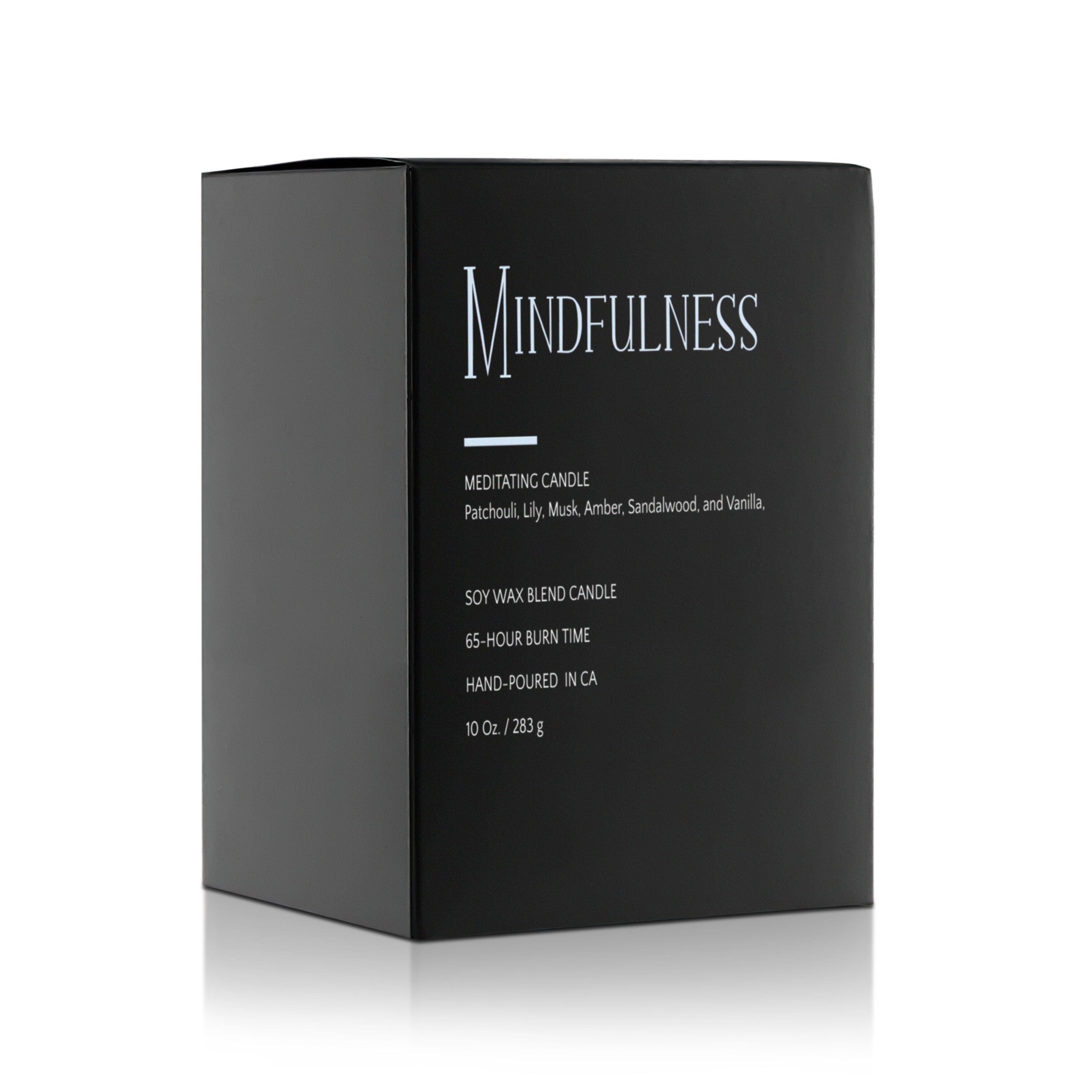Mindfulness Meditation Candle