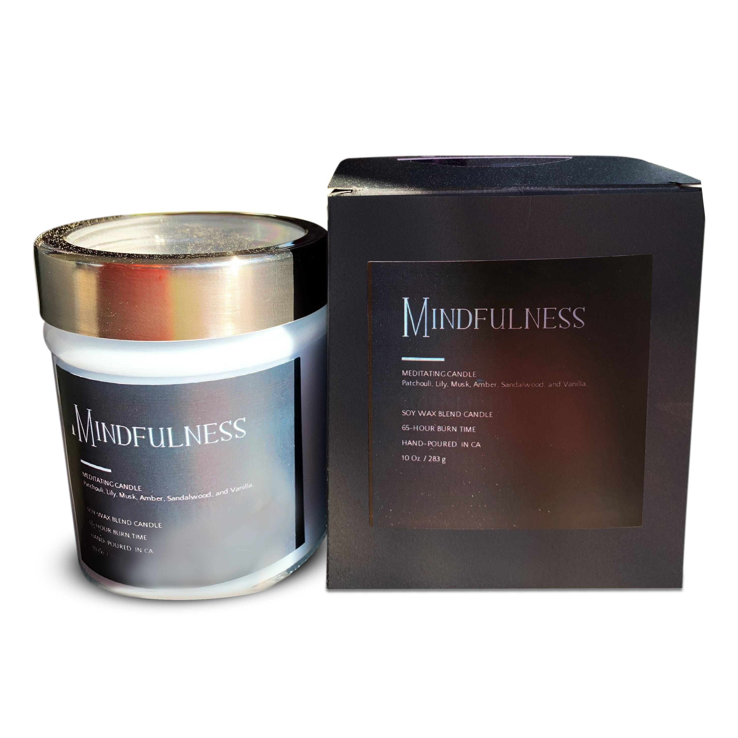 Mindfulness Meditation Candle