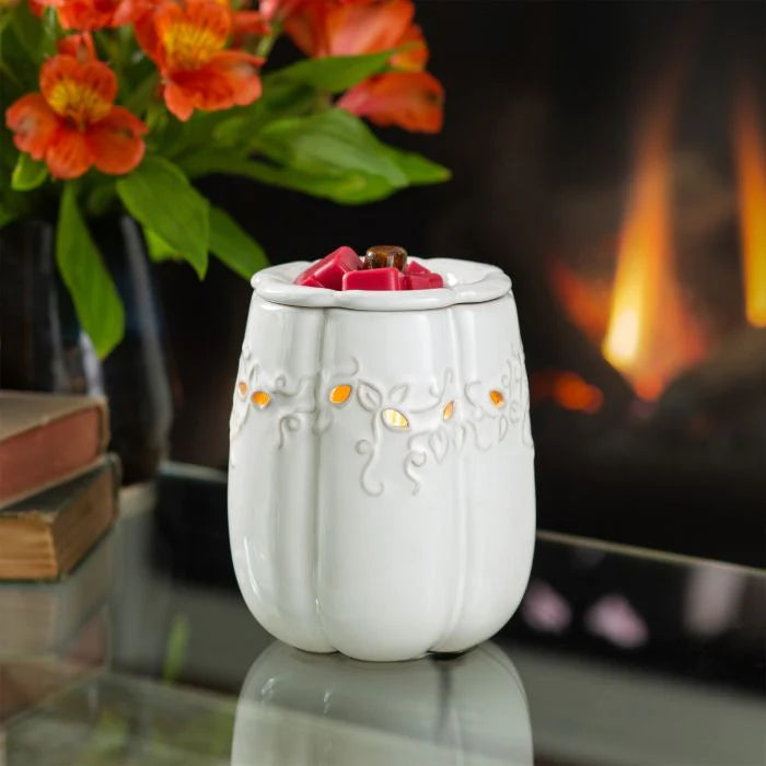 Pumpkin Porcelain Electric Wax Warmer