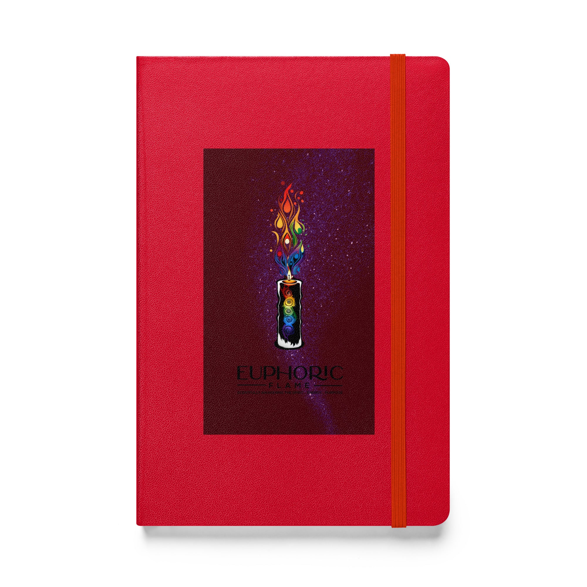 Euphoric Flame Hardcover bound notebook