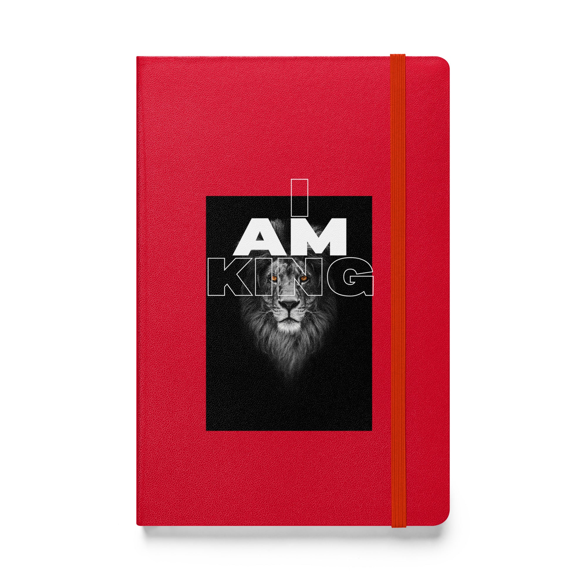 I AM King Hardcover bound notebook