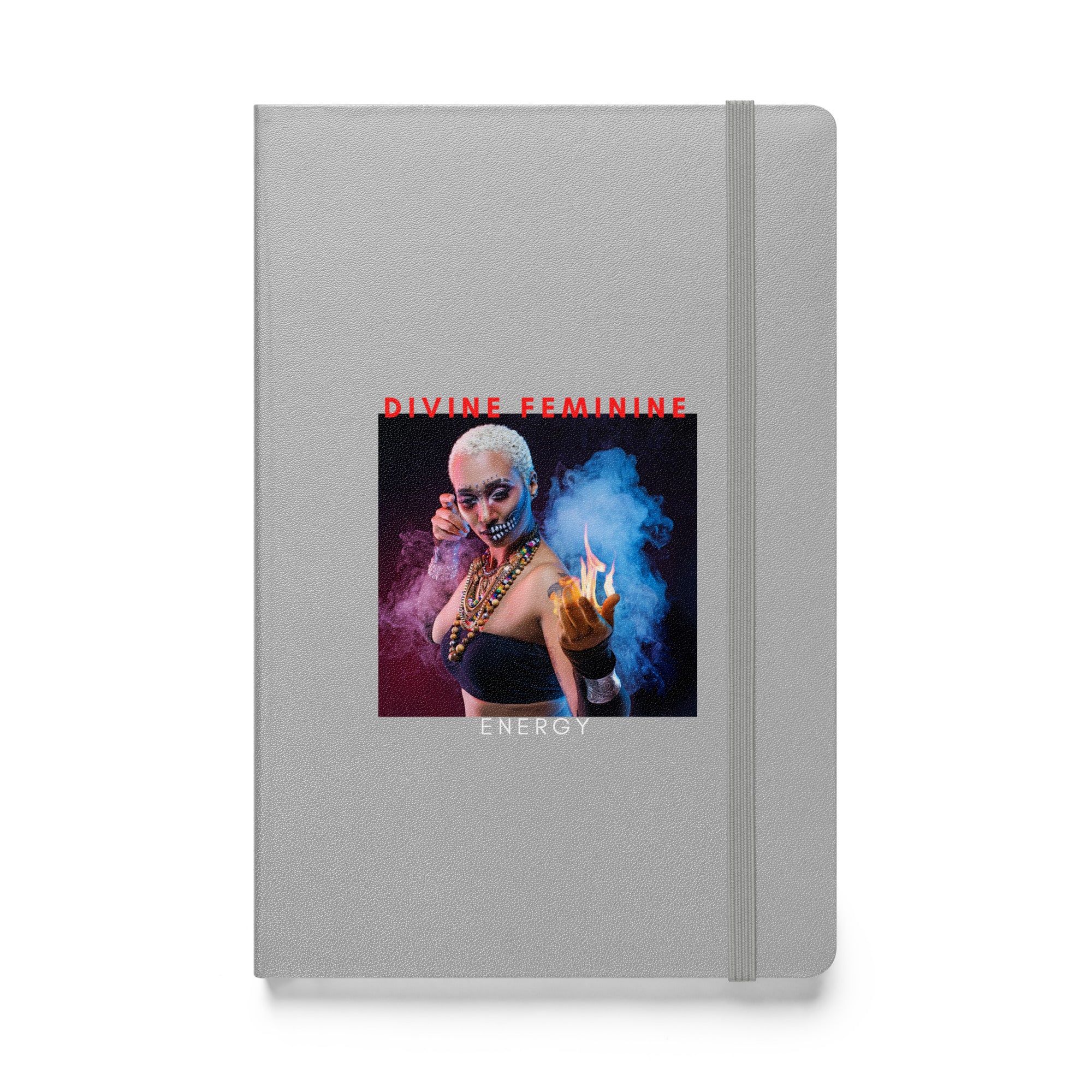 Divine Feminine Energy Hardcover bound notebook
