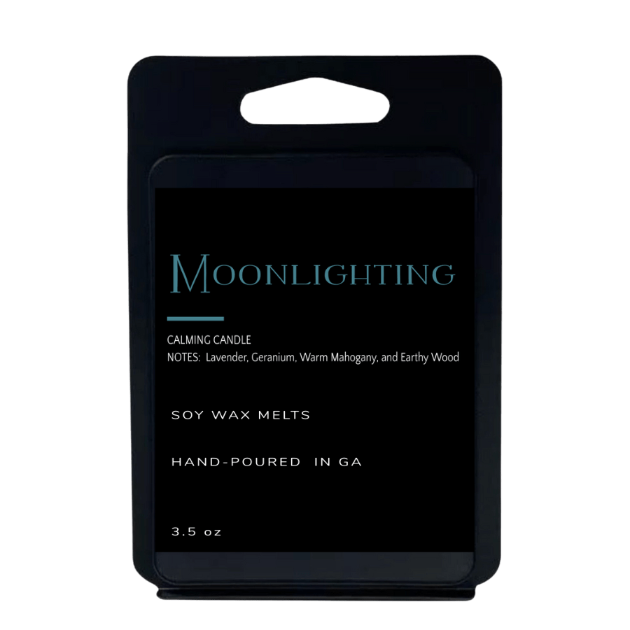 Moon Lighting Candle